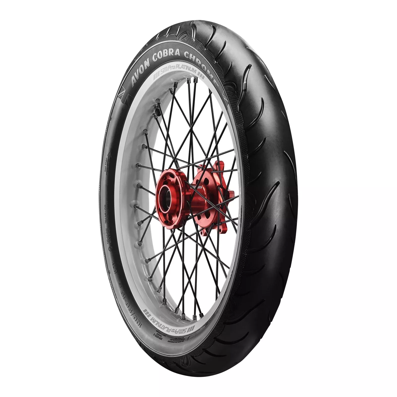 Avon Cobra Chrome 90/90-21 Front Tyre (54H Rating) AV91