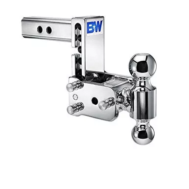 B&W Tow & Stow - Fits 2", Dual Ball (2" x 2-5/16"), 5" Drop, 10K GTW - TS10037C