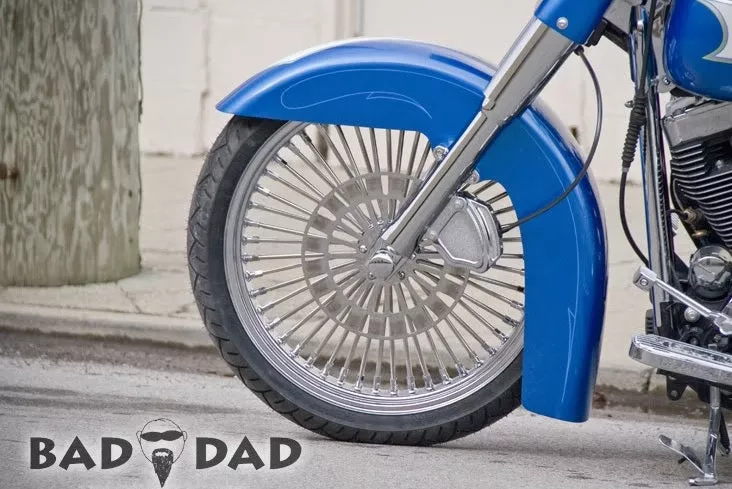 Bad Dad 21" Mo' FL Front Fender for Harley FLH/T Touring 86-16 80827-2