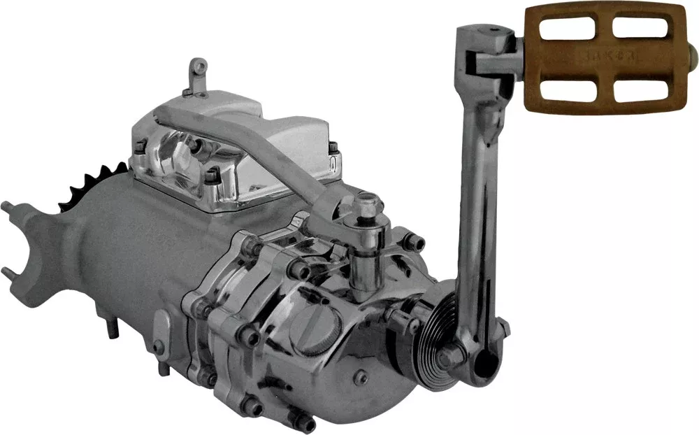 BAKER DRIVETRAIN 6 INTO 4 KICK ONLY TRANSMISSION (RAW FINISH)