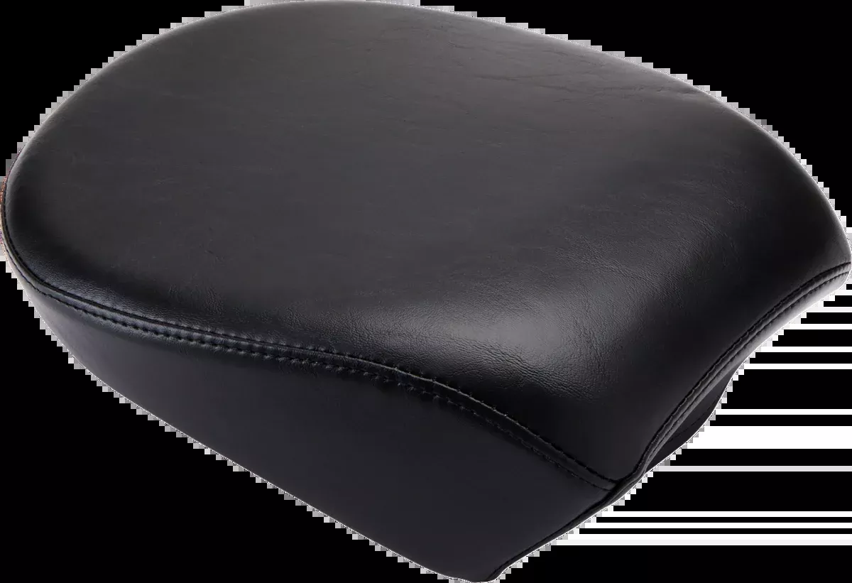 Bare Bones Pillion Pad - Deluxe - Smooth - Black - FL '08-'23