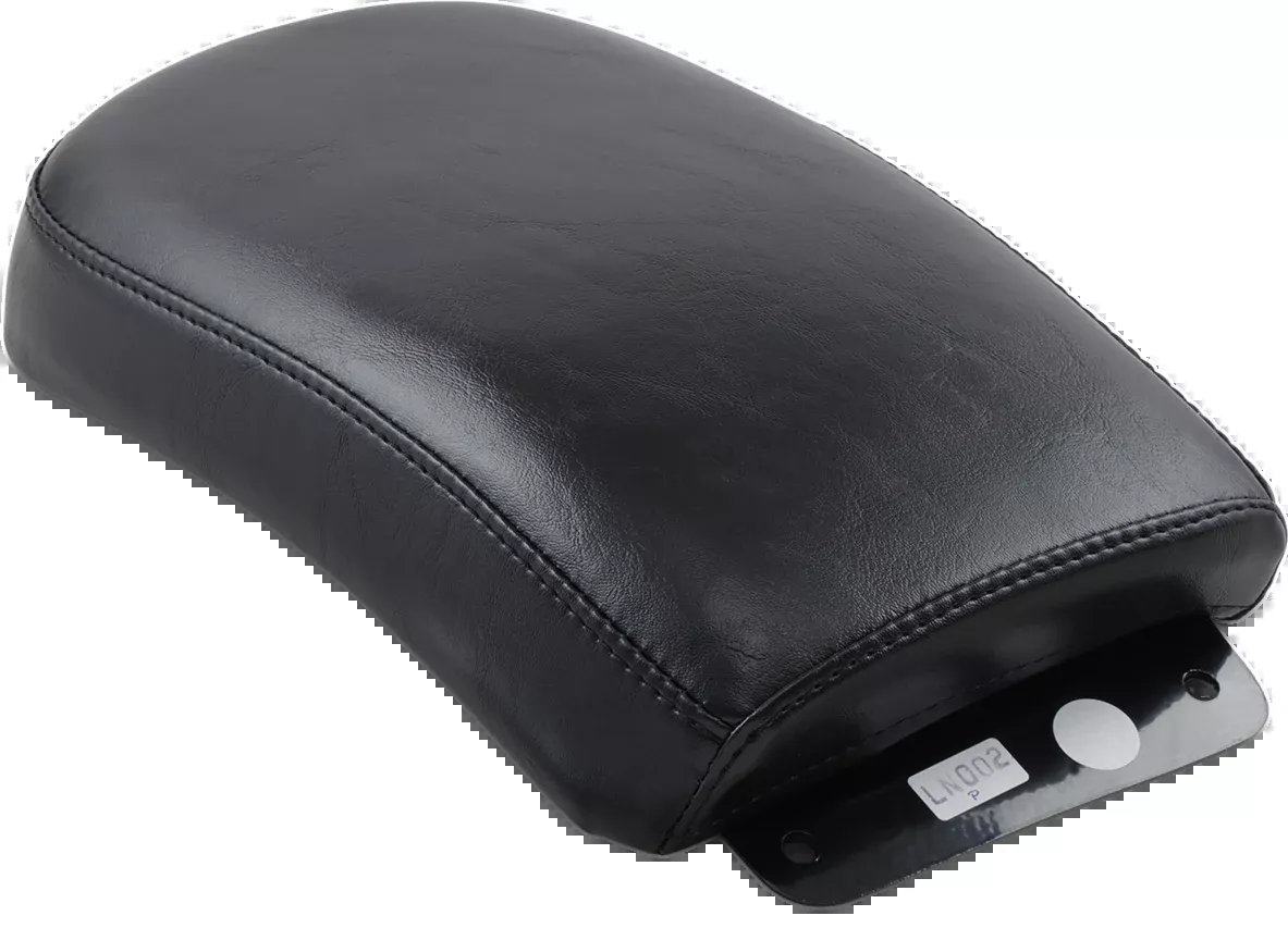 Bare Bones Pillion Pad - Smooth - Black - FX/FL '64-'84