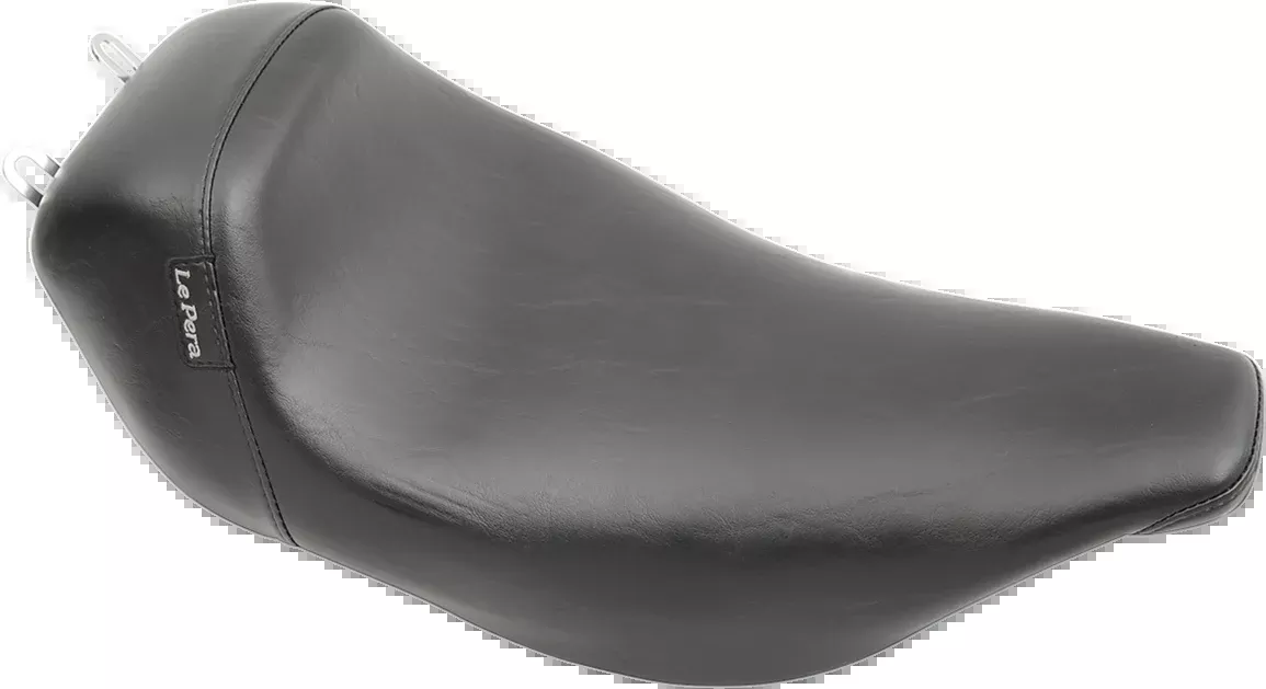 Bare Bones Solo Seat - Smooth - Black - FL '97-'01