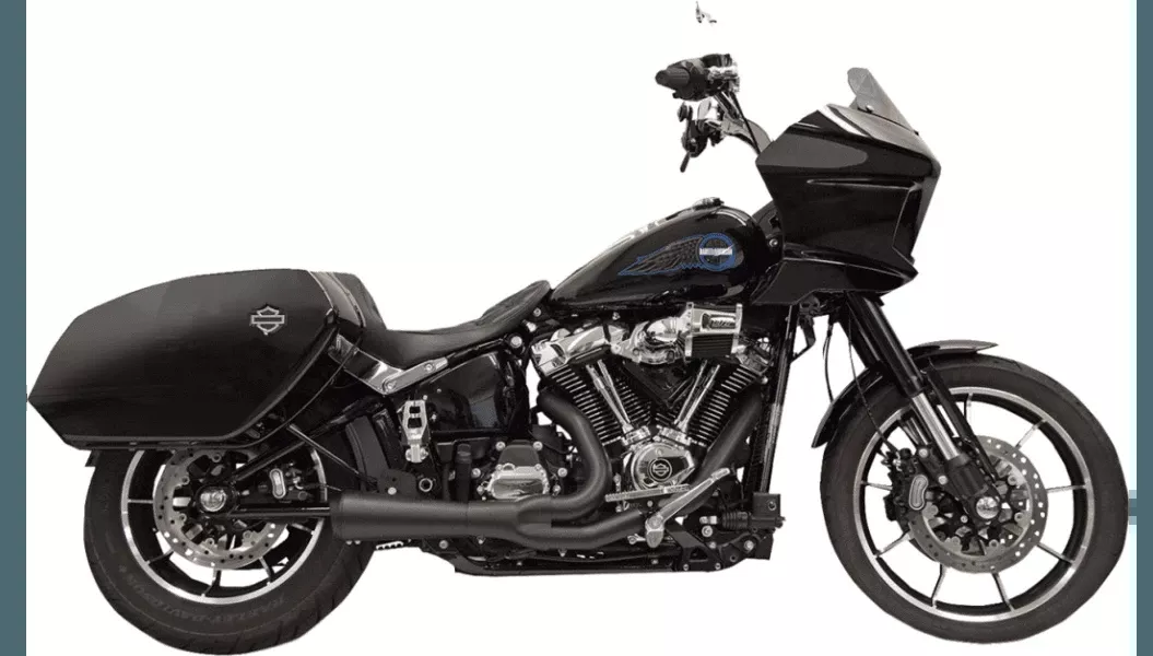 Bassani 2-into-1 Ripper Exhaust System for '22-26 Harley Davidson Softail Low Rider ST FXLRST and Heritage - Short (Select Finish)