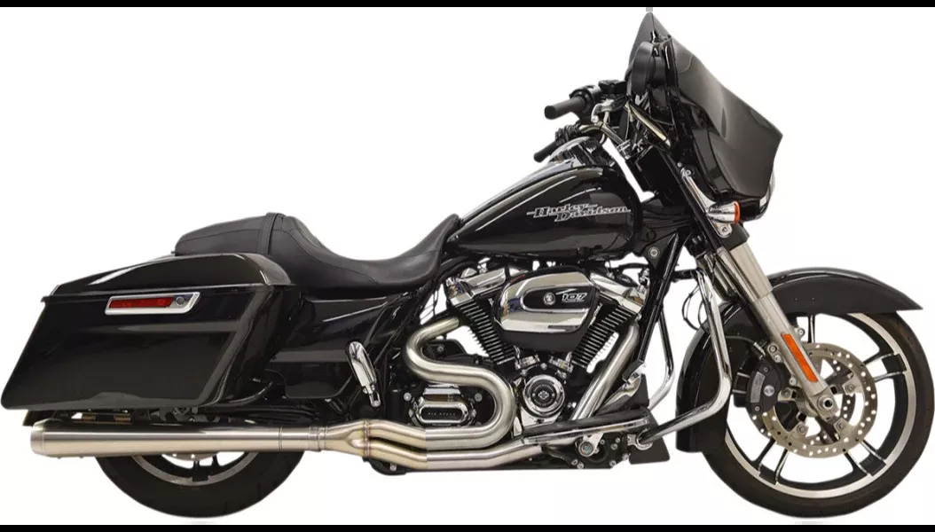 Bassani Road Rage III Stainless 2:1 Exhaust System - Bagger