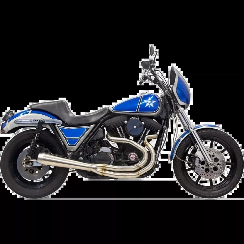 BASSANI RR3 2:1 STAINLESS UPSWEEP EXHAUST HARLEY DAVIDSON FXR