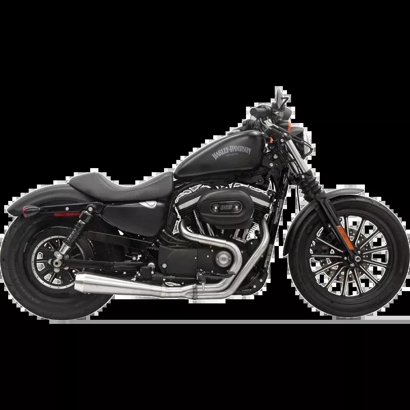 BASSANI RR3 STAINLESS 2:1 EXHAUST XL HARLEY SPORTSTER 04-24