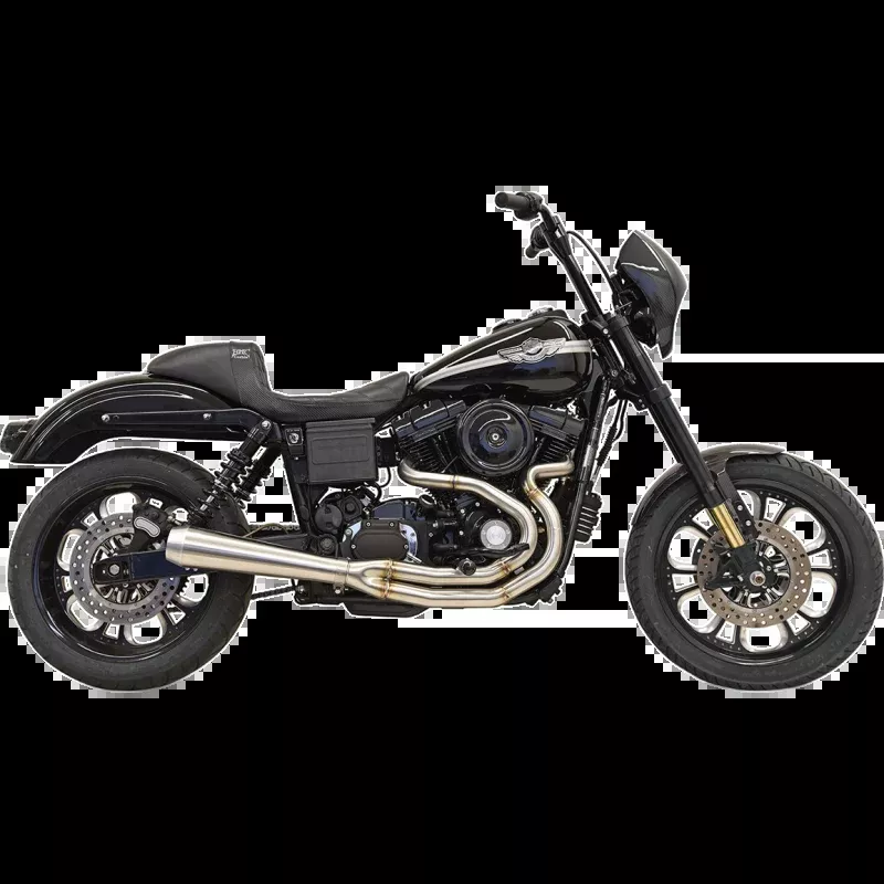 BASSANI RR3 STEPPED 2:1 EXHAUST HIGH OUTPUT HARLEY DAVIDSON DYNA 99-17