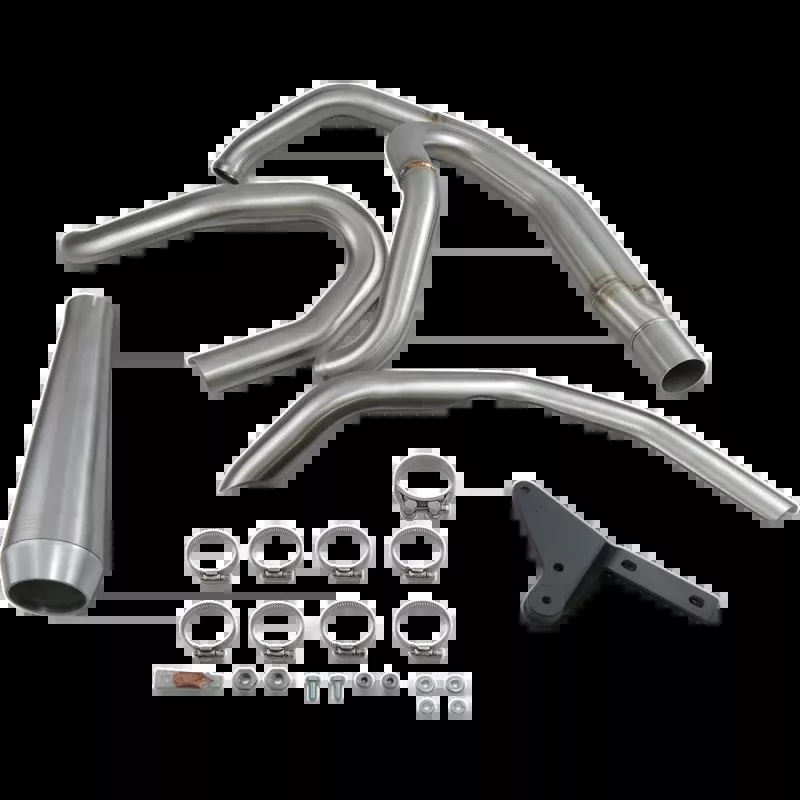 BASSANI STAINLESS 2:1 RR3 EXHAUST SYSTEM HARLEY DAVIDSON 18-23 FXFB/FLSL