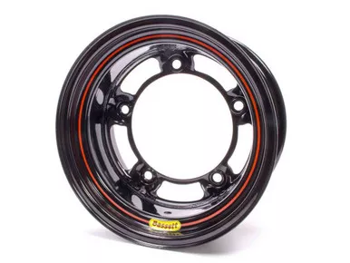 Bassett 15x8 W/5 Black Spun 58SR4