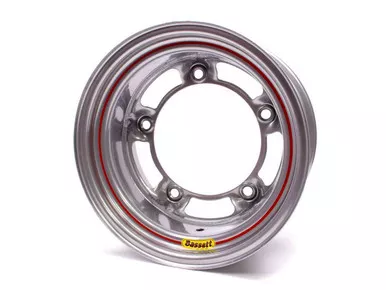 Bassett 15x8 W/5 Silver Spun 58SR5S