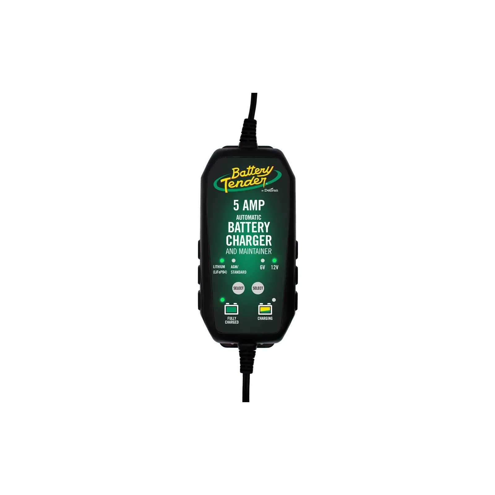 BATTERY TENDER – HIGH EFFICIENCY BATTERY CHARGER – PLUS 5 AMP HE CHARGER