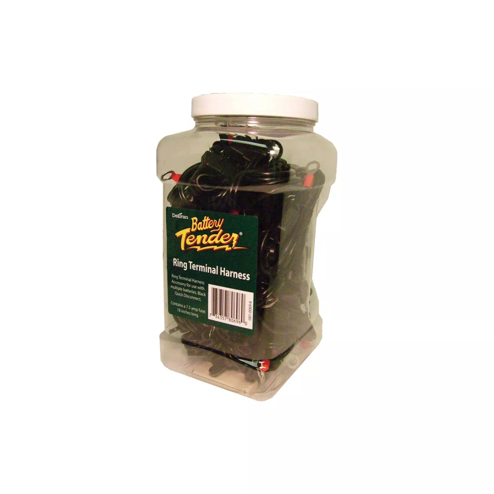 BATTERY TENDER – THE RING JAR – QUICK DISCONNECT LEADS W /RING CONNECTOR 25 /PK DISPLAY