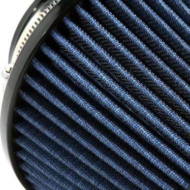 BBK 1742 Cold Air Intake Replacement High Flow Washable Air Filter - Blue