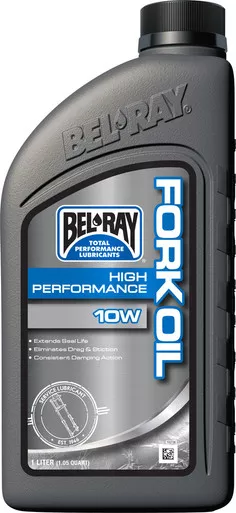 Bel-Ray High-Performance Fork Oil 10W Liter - 99320-B1LW