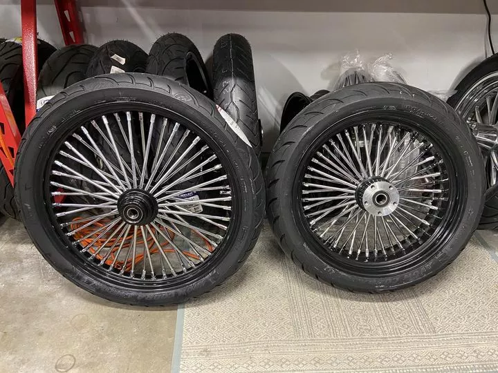 BIG SPOKE WHEEL/TIRE PACKAGE SPECIAL HARLEY DAVIDSON MODELS