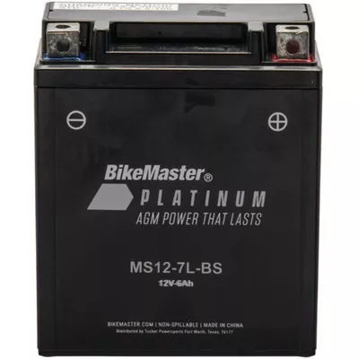 BikeMaster Suzuki GZ250 99-12 AGM Platinum Battery