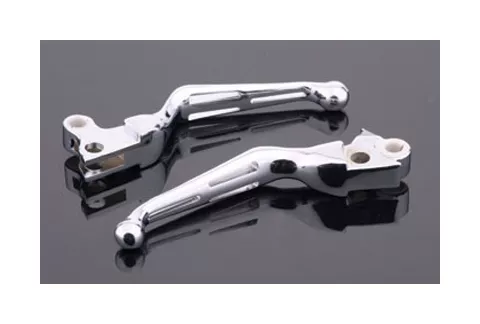Biker's Choice Slotted Wide Blade Levers For Harley BT / XL 1996-2017