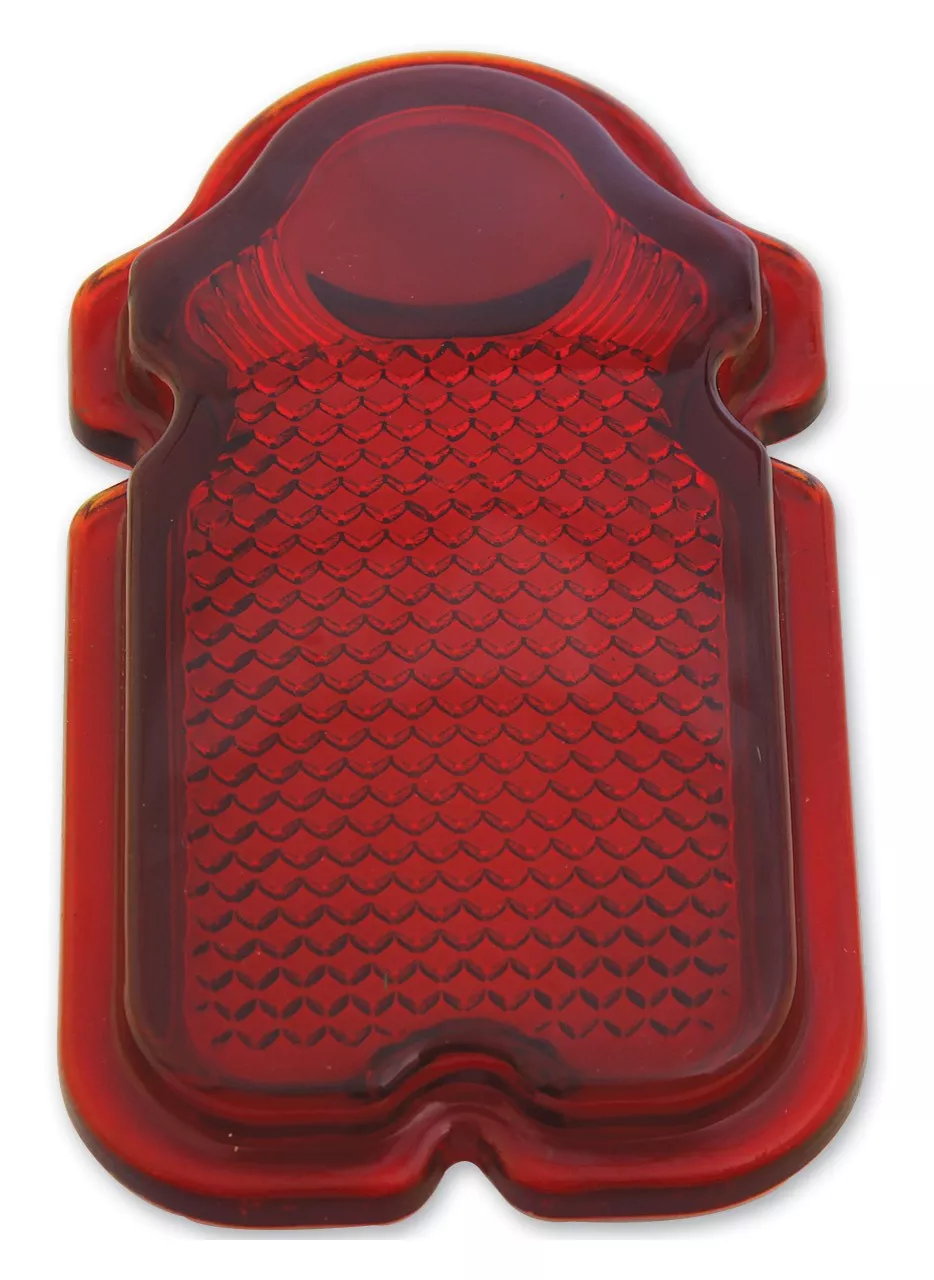 Biker's Choice Tombstone Taillight Lens For Harley FL EL UL 1941-1954