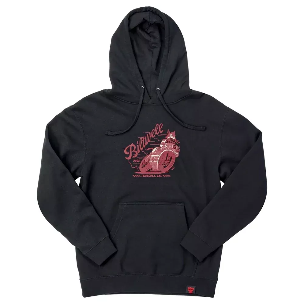 Biltwell Fatcat Pullover Hoodie - Black
