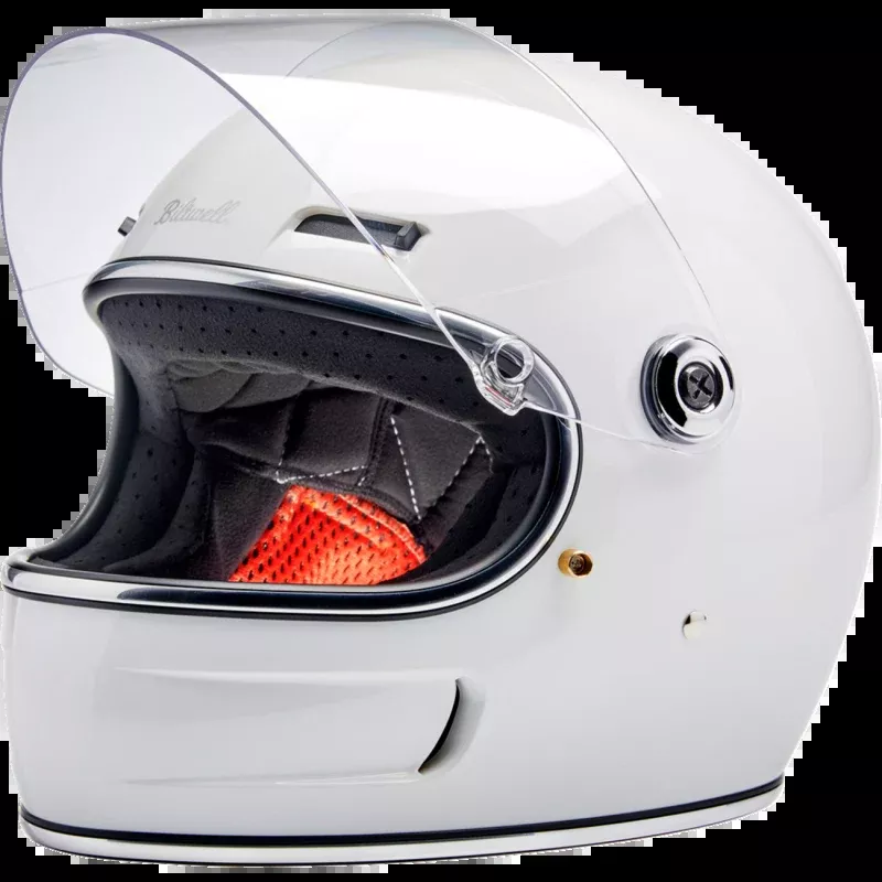 BILTWELL GRINGO SV HELMET GLOSS WHITE
