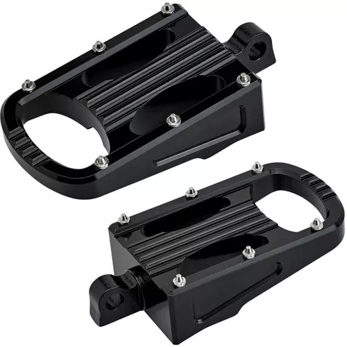 Biltwell Punisher XL Foot Pegs for Harley - Black