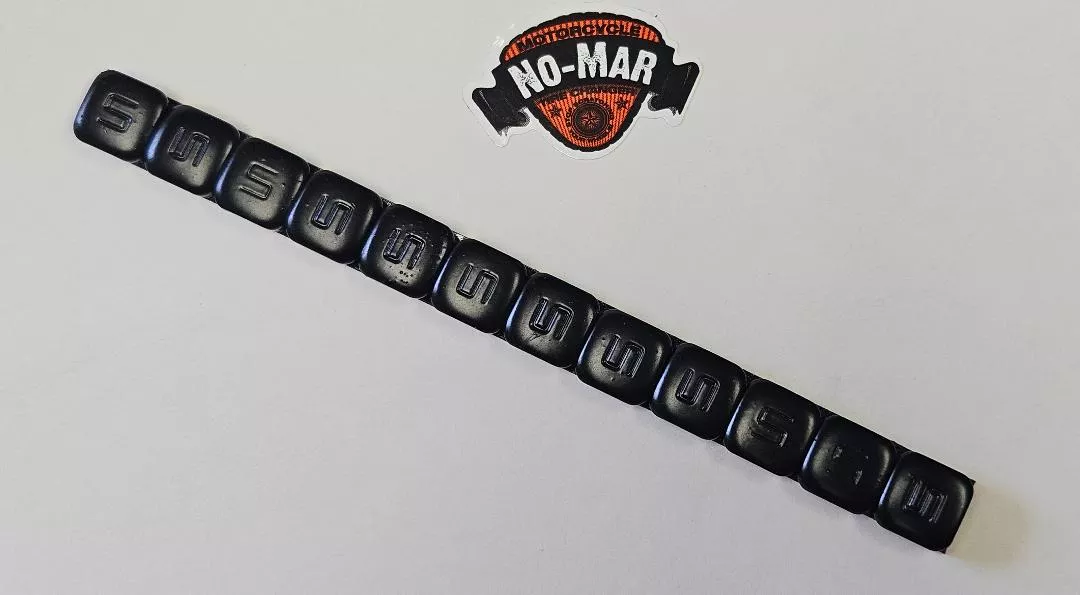 Black Wheel Weight Strip [1/PC]
