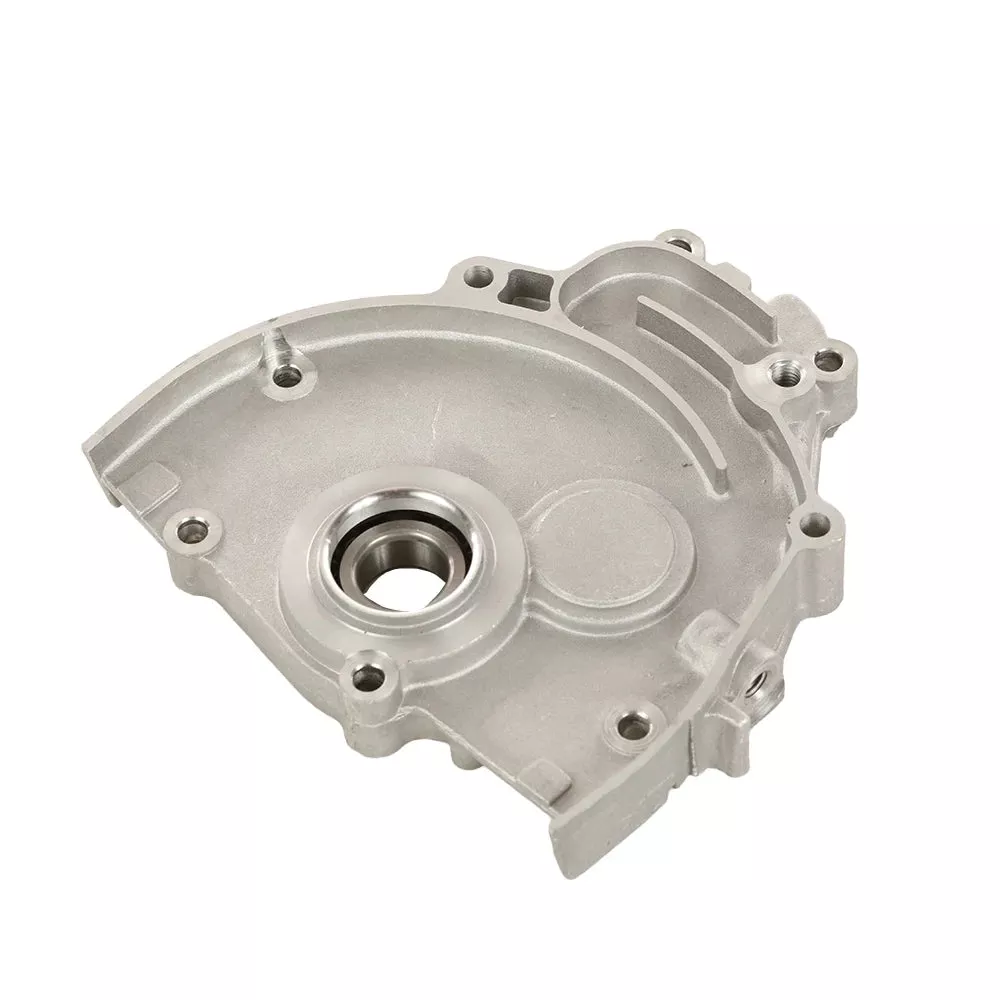 Blue Line Transmission Cover Assembly (w/ Bearings); GY6