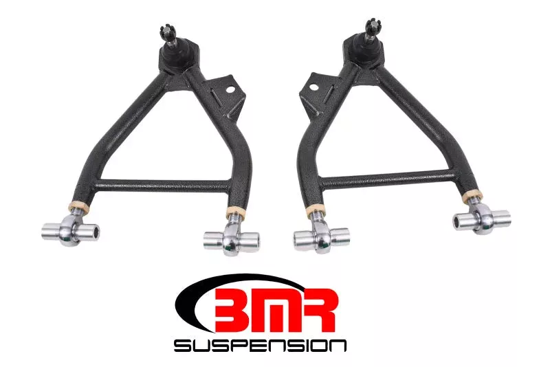 BMR Suspension Lower A-Arm (Coilover Only) w/ Adj. Rod End and STD. Ball Joint - Black Hammertone fits 1994-2004 Ford Mustang
