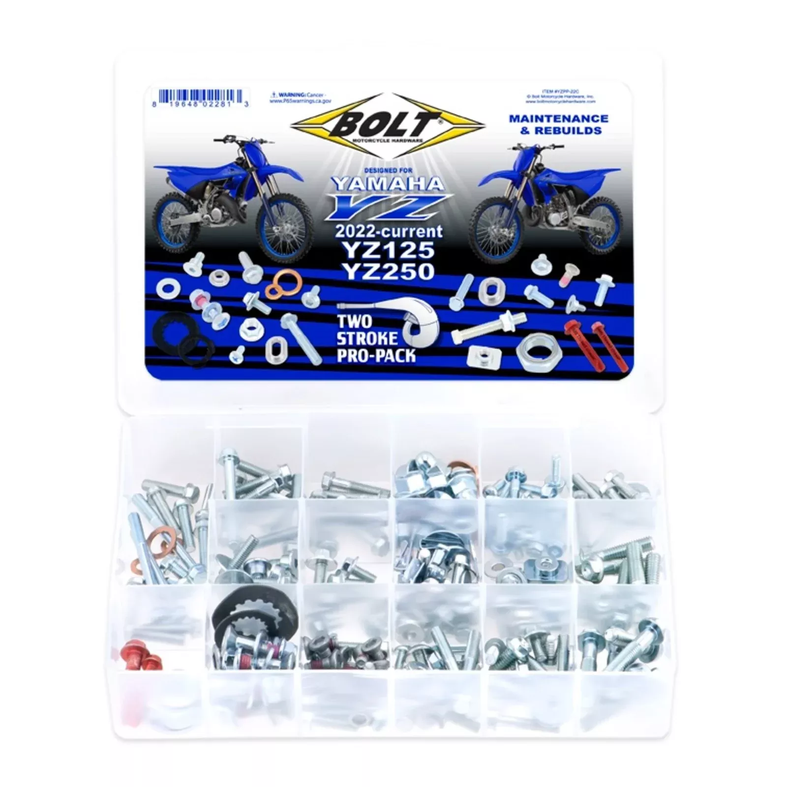 Bolt 2-Stroke Pro Pack for Yamaha YZ125/250 ('22-Current)