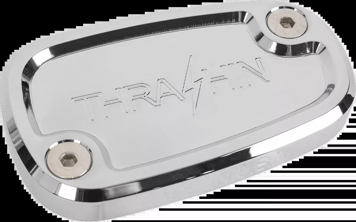 Brake Reservoir Cap - Rear - Chrome - '18+ Softail