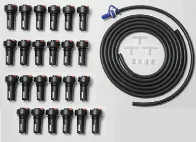 Bulldog Forklift Battery Watering System for 24 Cells - TB4 Valves