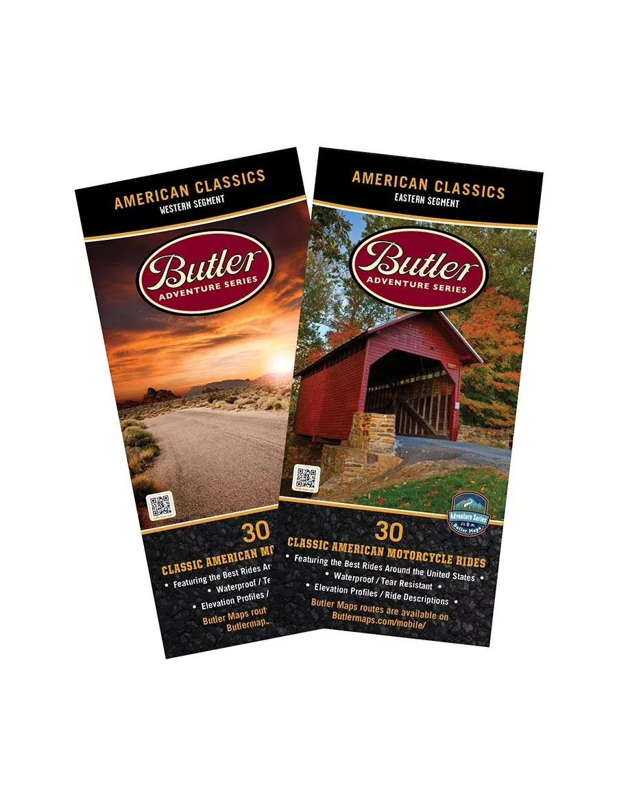 Butler American Classics – Two Map Set