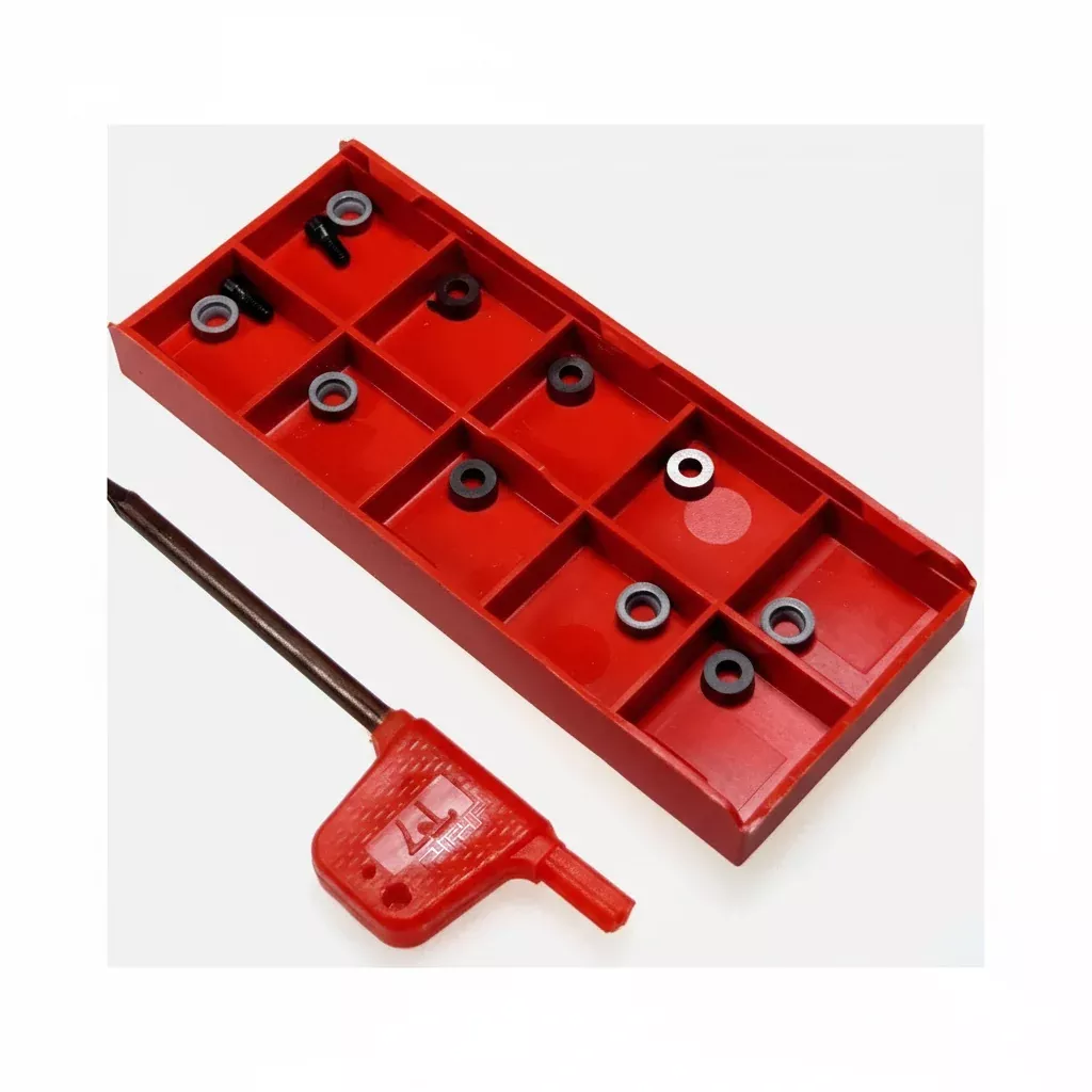 C-HORSE CB221-626-3 For OCL Micro Round Brake Lathe Bits with 10 Screws & Install Tool