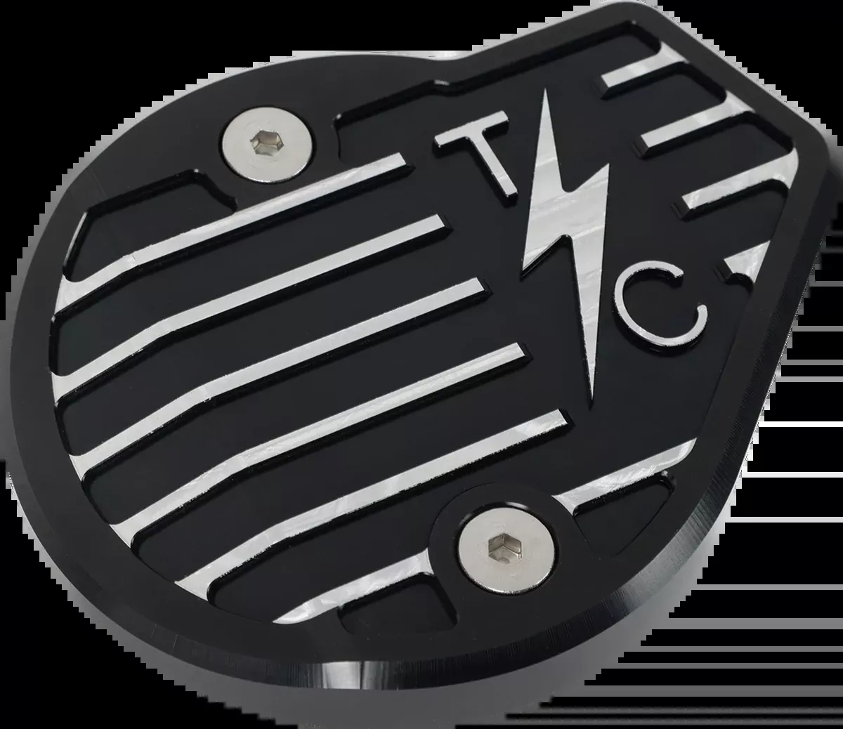Cam Cover - Gen 2 - Finned - Twice Cut - Black - M8
