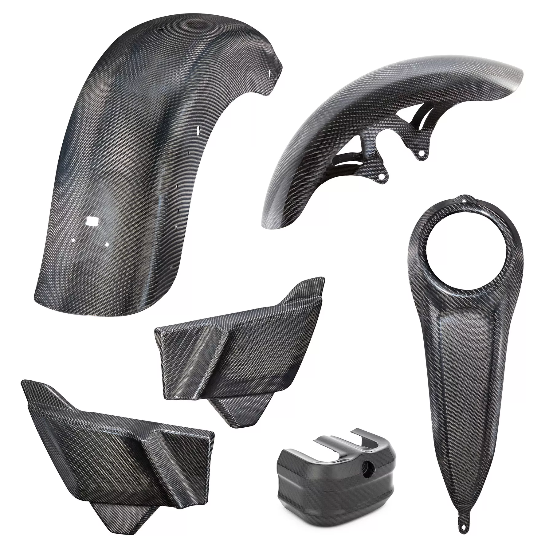 Carbon Fiber Complete Kit, 2024-2026 Harley Touring Arlen Ness 210-100