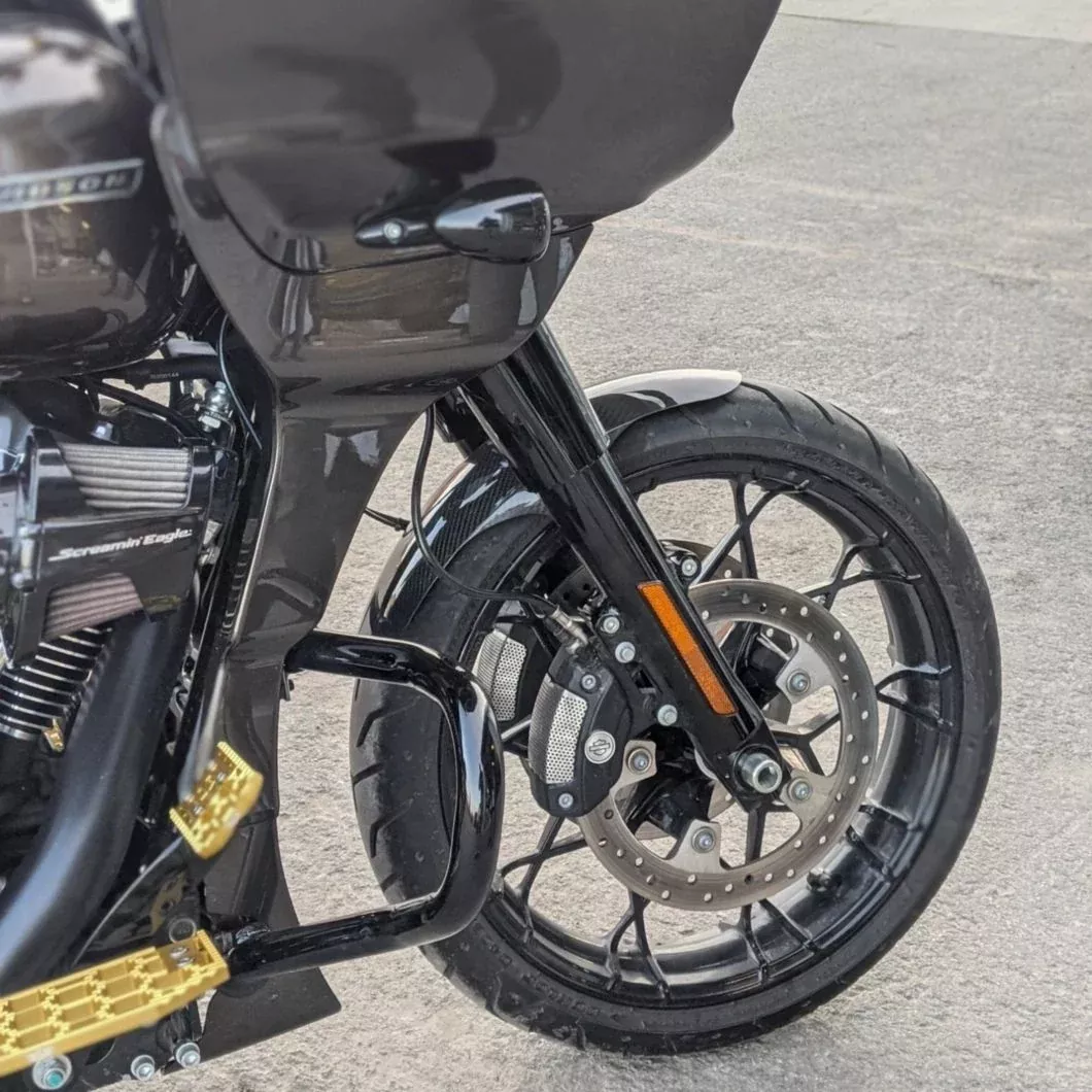 CARBON FIBRE SHORTY FENDERS HARLEY DAVIDSON BAGGERS