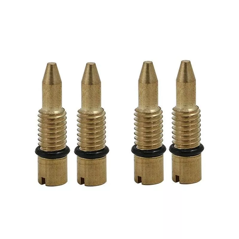 CARBURETOR FLOAT BOWL DRAIN SCREW SET OF 4 76-03 HONDA XL XR CB CM CX GL