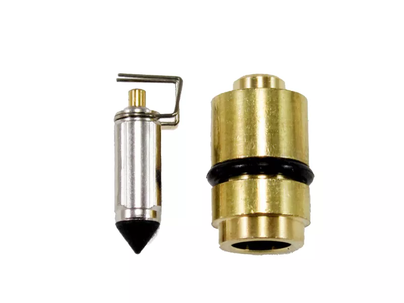 Carburetor Float Needle and Seat / Valve Assembly | Honda CB360 / CL360 / CJ360