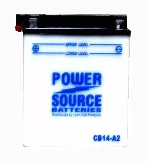 CB14A-A2 Motorcycle Battery (superseded by WPX14AH-BS)