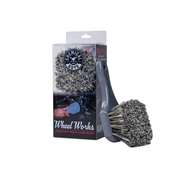 Chemical Guys Wheel Works Medium Duty Wheel & Body Brush