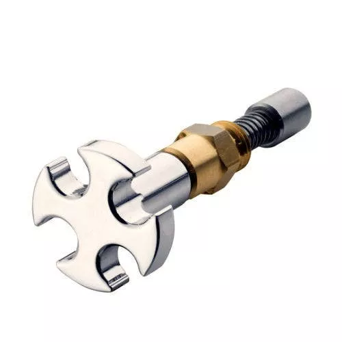 Chrome Cross Enrichener Choke Knob For S&S Super E, B And G Carbs