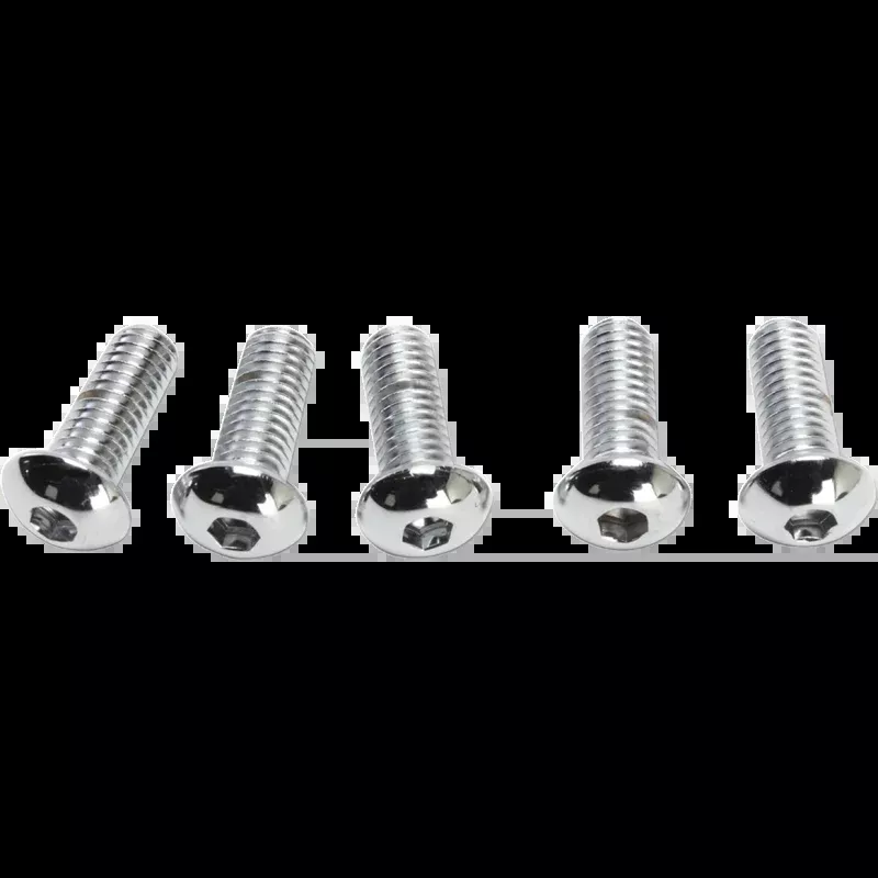 CHROME FRONT ROTOR BOLT HARDWARE HARLEY DAVIDSON MODELS