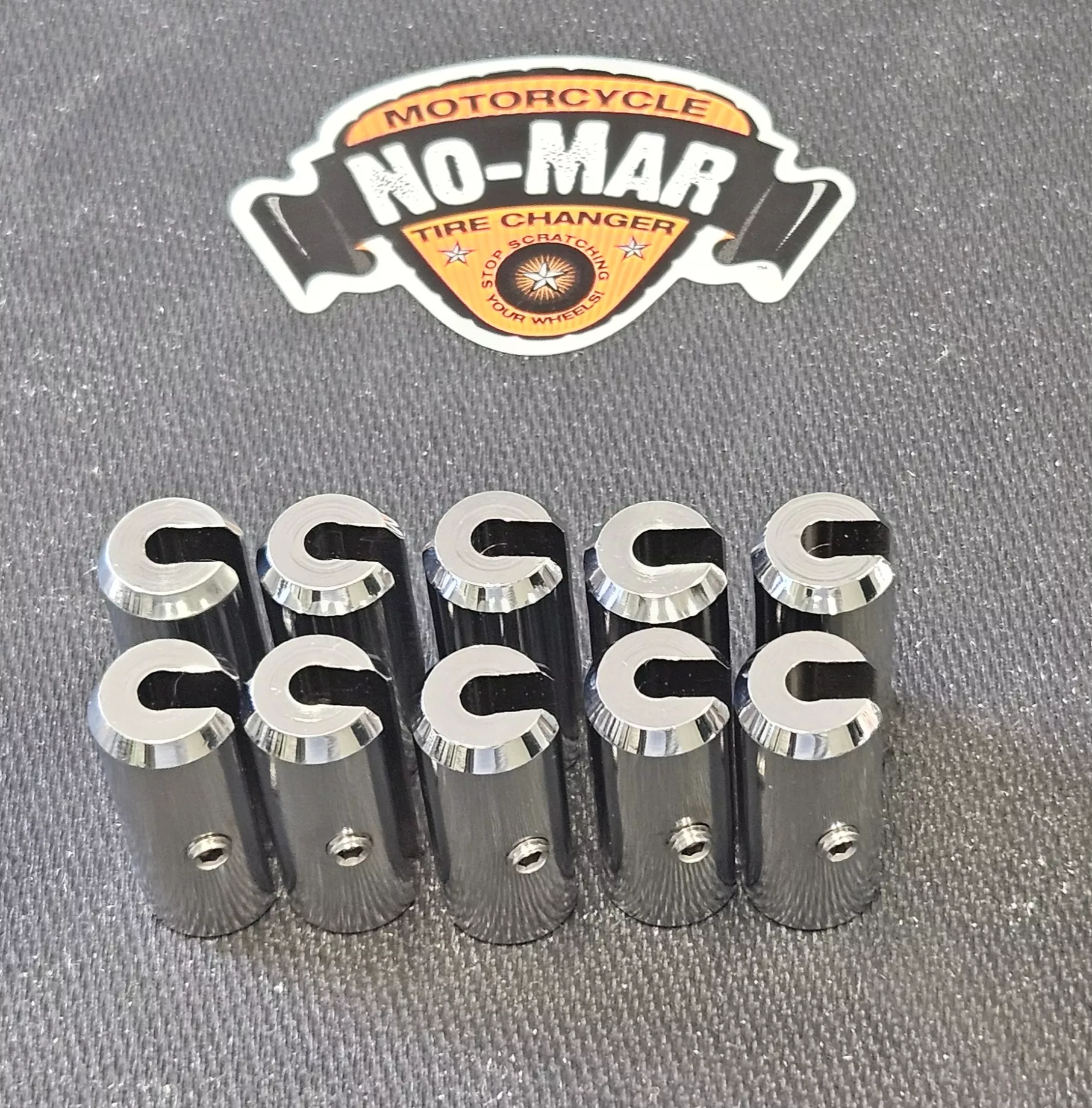 Chrome Re-Usable Spoke Weights 10 pc. 1-1/2 oz.