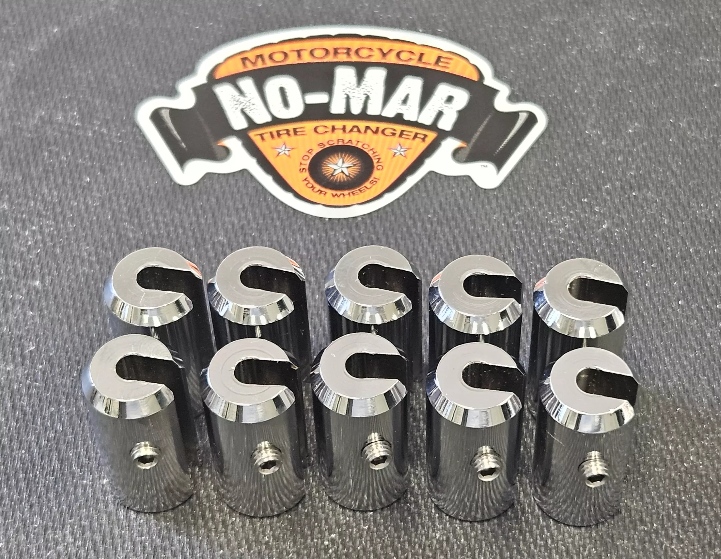 Chrome Re-Usable Spoke Weights 10 pc. 1-1/4 oz.