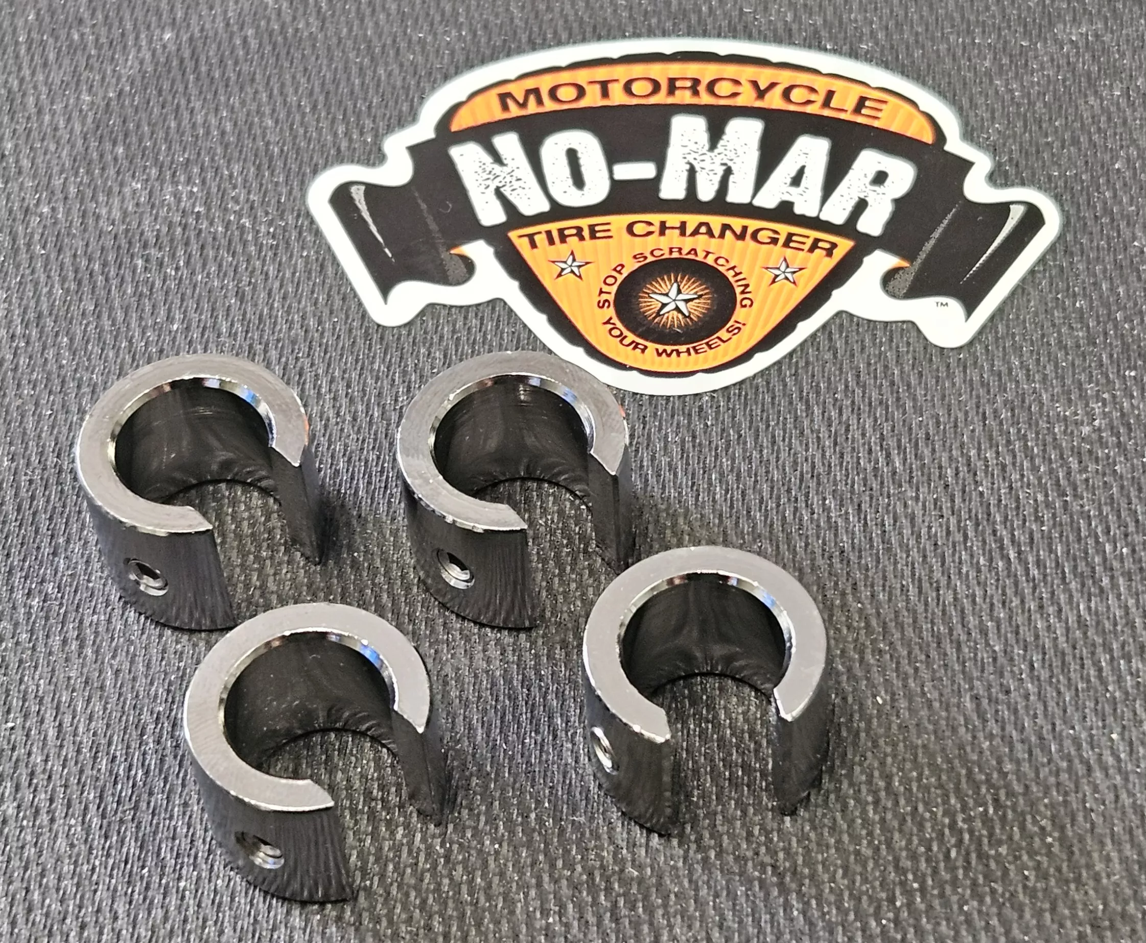 Chrome Re-Usable *Thick* Spoke Wheel Weight .75oz [4/PC]