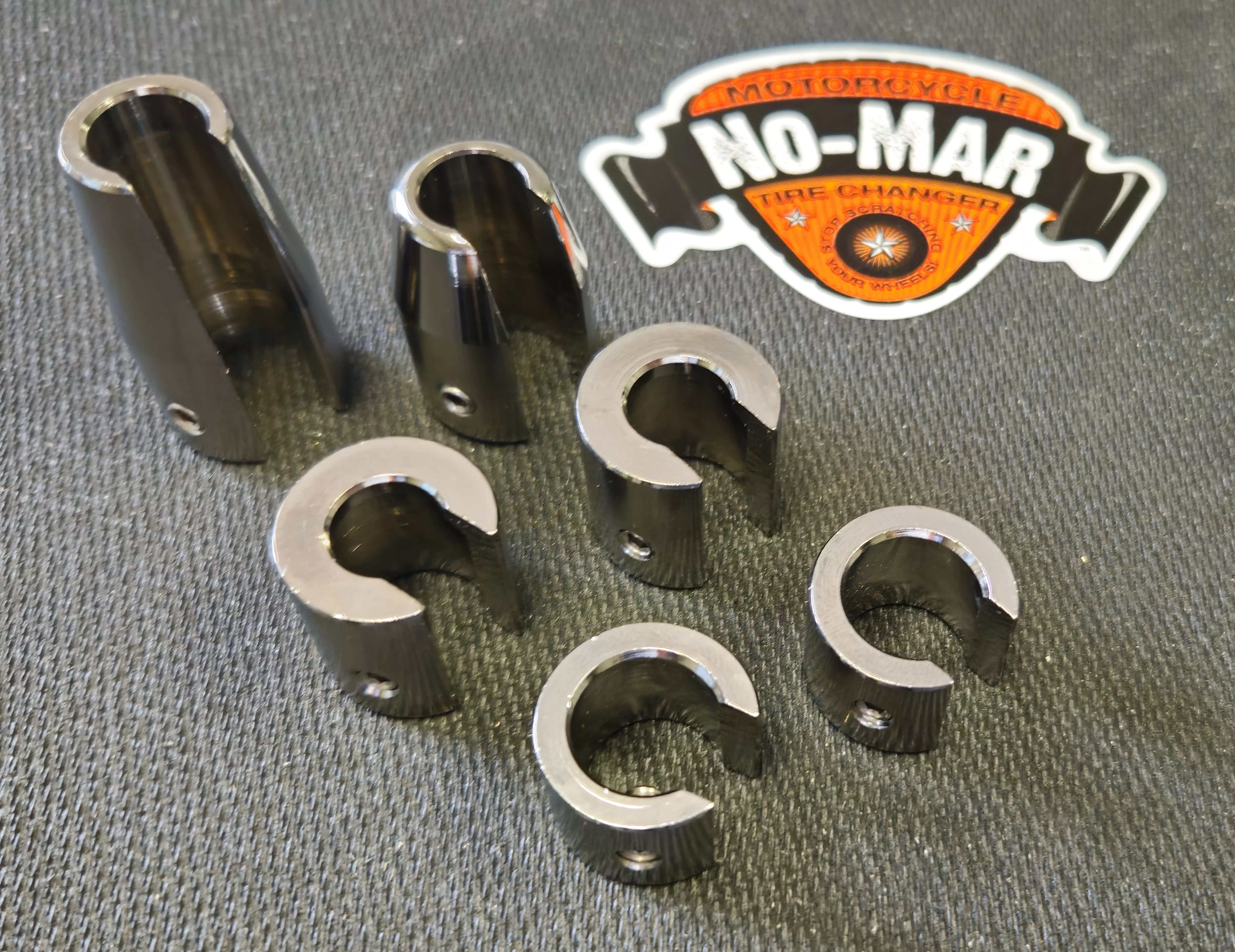 Chrome Re-Usable *Thick* Spoke Wheel Weights 6PC