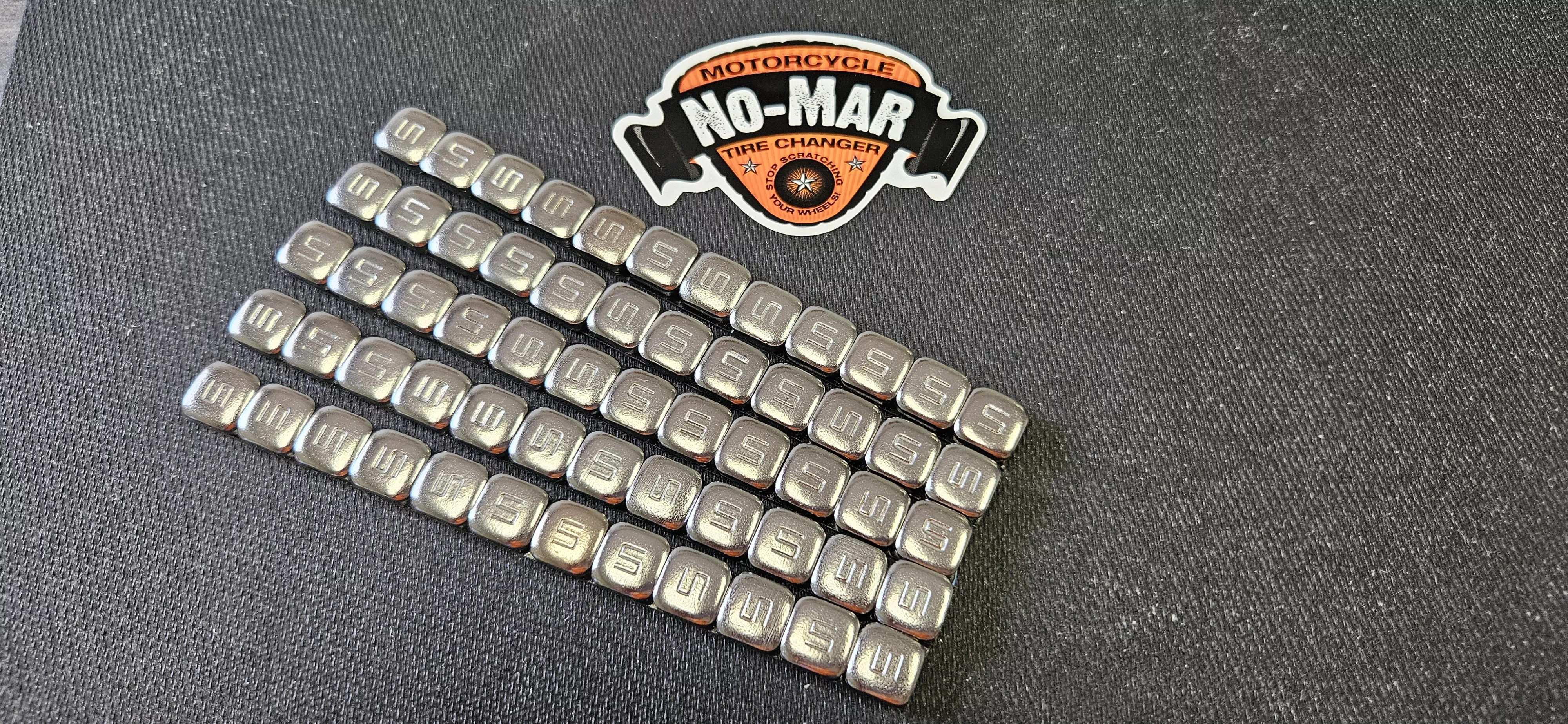 Chrome Wheel Weight Strips [5/PK]