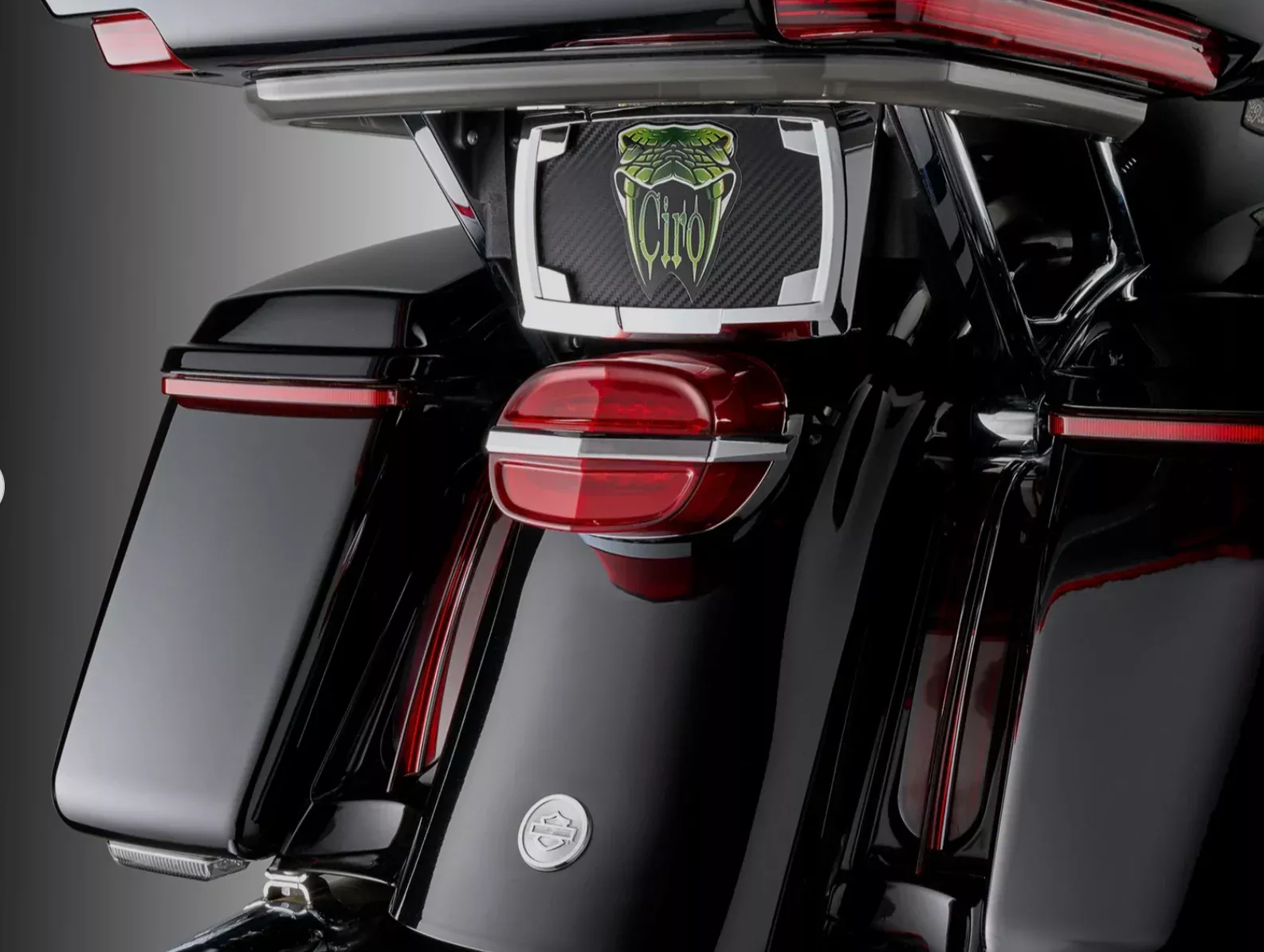 Ciro Armor Tail Light with Lightstrike