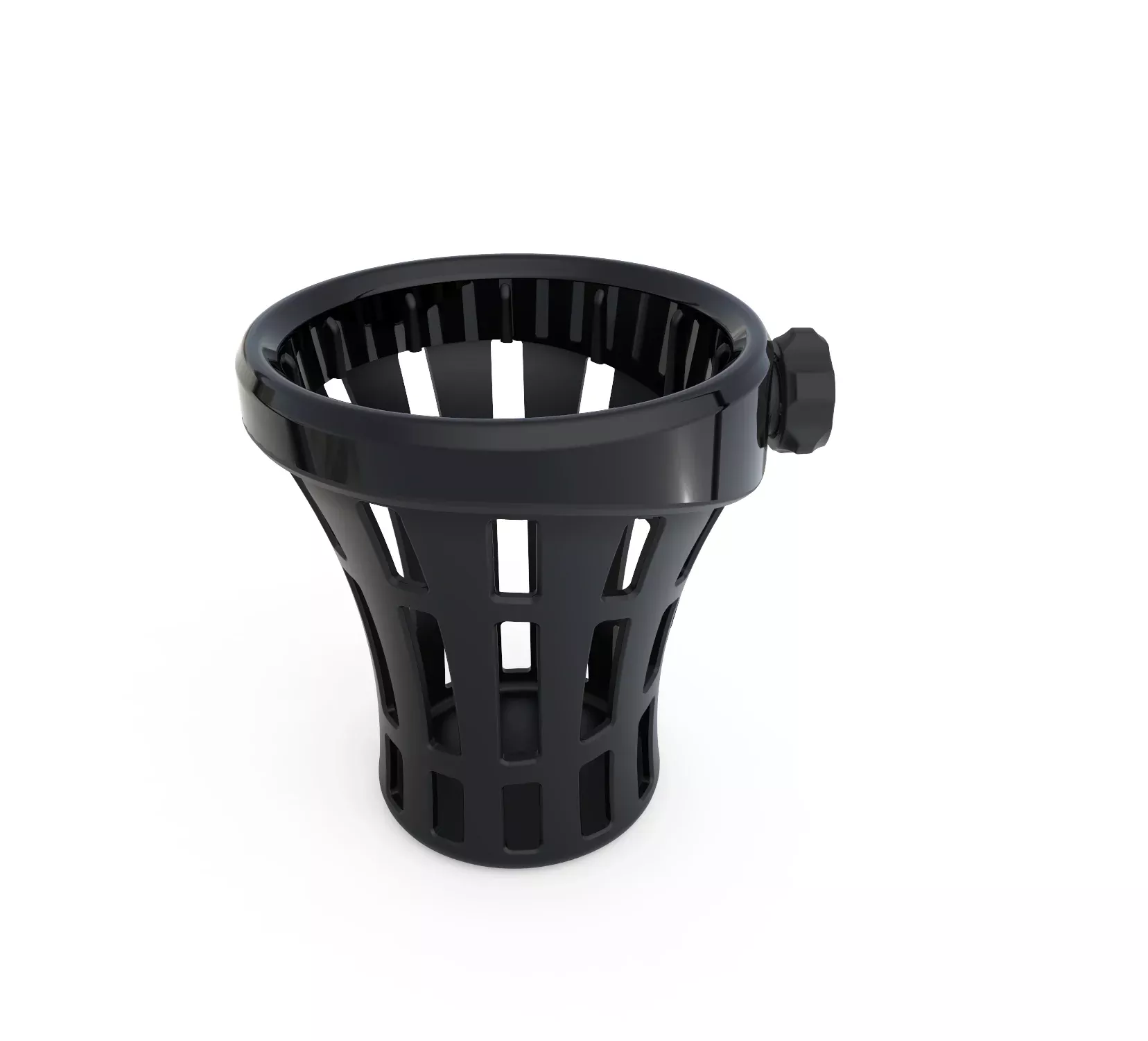 Ciro Big Ass Drink Holder-Rider & Passenger Mount Options-Harley & Metric-Black